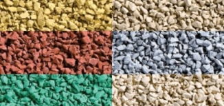 Colored Rubber Granules